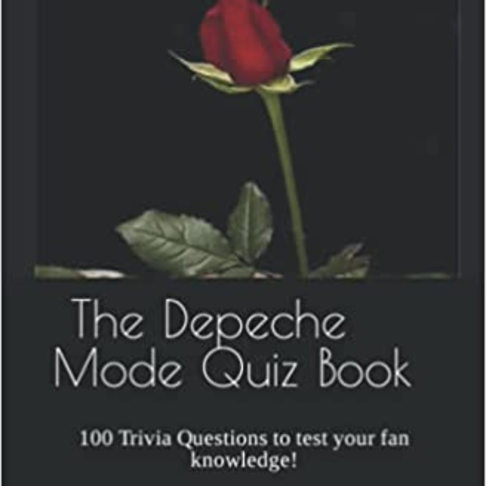 SIGNED AUTHOR COPY! The Depeche Mode Quiz Book: 100 Trivia Questions